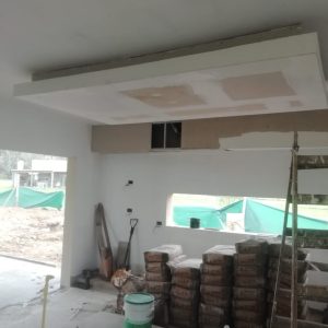 Trabajos de albañilería, pintura, revestimientos, colocación de cerámica y durlock