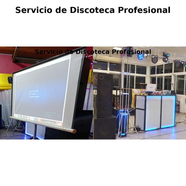 🎉 Servicio de Discoteca y Sonido Profesional